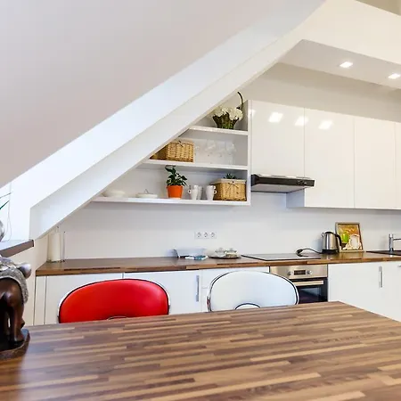 City - Didzioji Street Attic Loft Vilnius